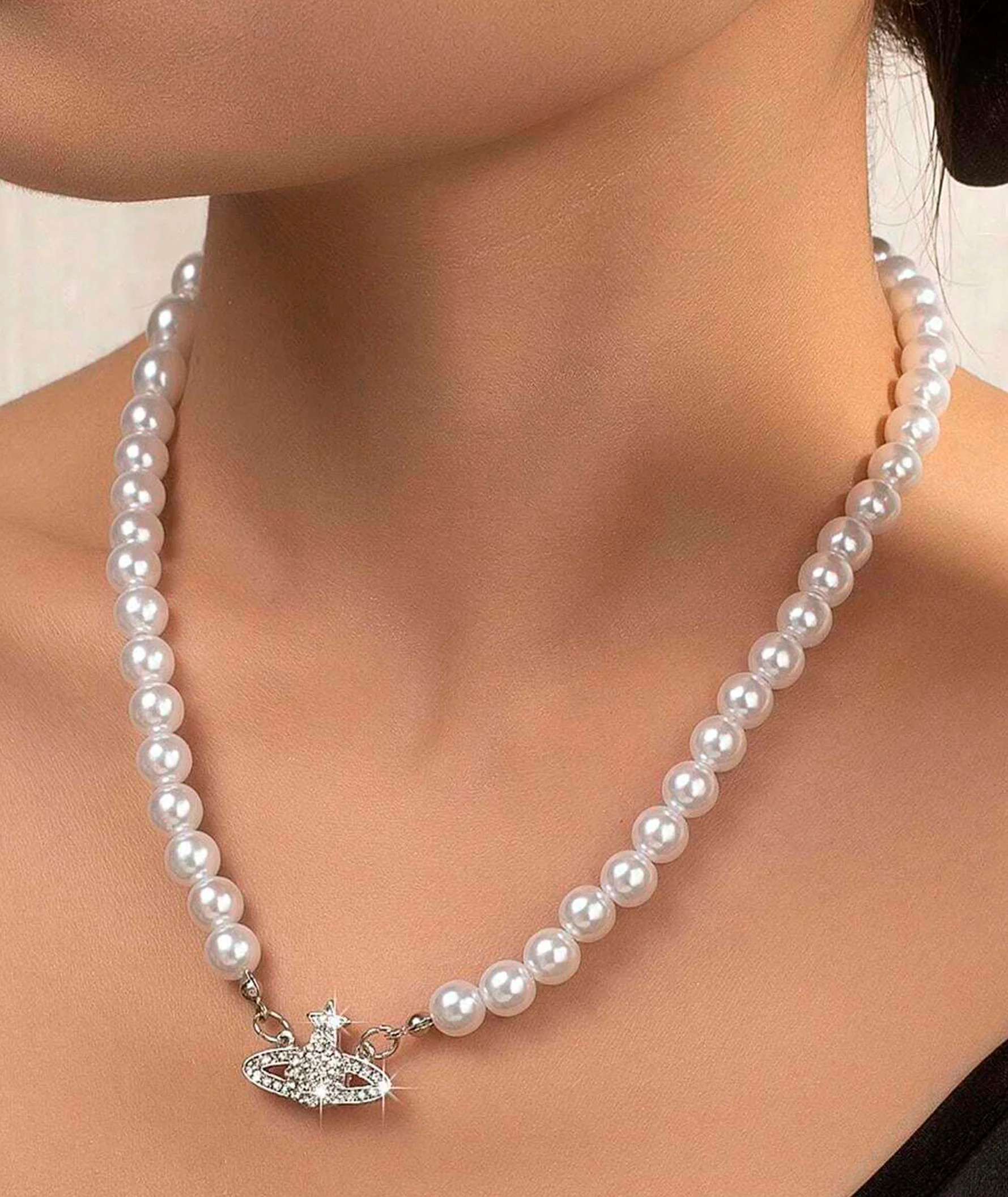 Collar Pearls and Saturn - Image 3